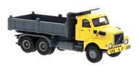 85654 1980 Volvo N 10 Dump Truck, Yellow/Gray