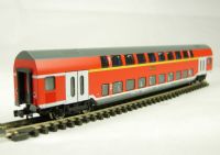 8627 Class DABpz758 1st/2nd class d/deck coach of the German DB AG in "Gorlitz" red livery Epoch V 
