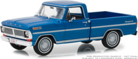 86317 1970 Ford F-100, Acapulco Blue Metallic