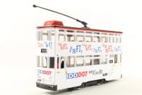 86456IDD007 Hong Kong Tram 'IDD 007' (Non-Motorised)