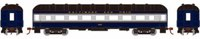 86559 60' Arch Roof passenger Coach in Baltimore & Ohio Blue & Gray #3517