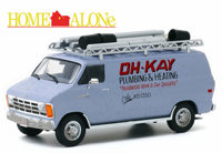 86560 1986 Dodge Ram Van 'Oh-Kay Plumbing & Heating' - Home Alone