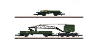 86572 Railroad Maintenance Car, Track Laying Add-On Set, German Federal Railroad