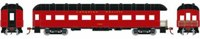 86647 60' Arch Roof passenger Observation car in Canadian Pacific Maroon #7920