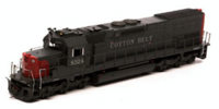 86807 EMD SD40T-2 of the Cotton Belt (SSW) 8324 - digital sound fitted