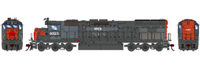 86813 EMD SD45T-2 9323 of the NREX (ex-SP) - digital sound fitted