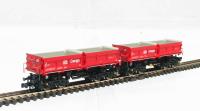 868530 Goods wagon set "type Fans 128" of the German DB AG (DB-Cargo) Epoch V 