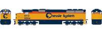 86943 EMD SD50 8584 of the Chessie System (B&O) - digital sound fitted