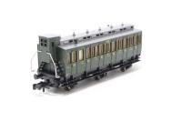 8694 3rd Class Compartment Coach with Brakeman's cab of the SNCF