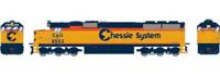 86950 EMD SD50 8553 of CSX (Chessie Patch) - digital sound fitted