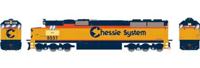 86951 EMD SD50 8557 of CSX (Chessie Patch) - digital sound fitted