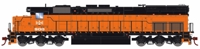 86981 SD45T-2 EMD 900 of the Bessemer & Lake Erie - digital sound fitted