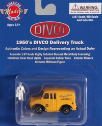 87-004 Divco Delivery Truck with Milkman and Carrier, Florence Brothers Dairy Products