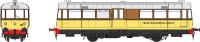 Waggon und Maschinenbau Railbus DB999507 "Elliot" in BR departmental brown and yellow