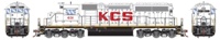87228 SD40 EMD 636 of the Kansas City Southern 