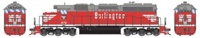 87332 SD40 EMD 876 of the Colorado & Southern - digital sound fitted