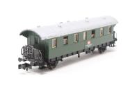 8762K 2nd Class Passenger Car of the German DR Epoch IV in Green