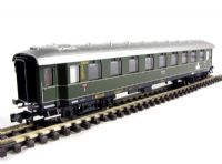 878884 Class C4u-35 3rd class coach of the German DRG in green livery Epoch II