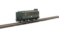 8794 2nd class compartment coach with brakeman's cab of the DB