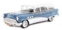 87BCE54001 Buick Century Estate Wagon 1954 Ranier Blue/Arctic White