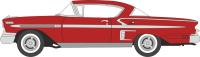 87CIS58003 Chevrolet Impala Sports Coupe 1958 in Rio red
