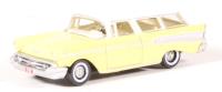 87CN57004 Chevrolet Nomad 1957 Colonial Cream/India Ivory