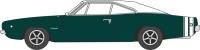 87DC68005 Dodge Charger 1968 in Racing green & white