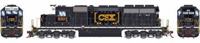 88599 SD40 EMD 8901 of CSX (Box Car Logo) - digital sound fitted