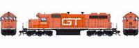 88937 SD38 EMD 6252 of the Grand Trunk Western - digital sound fitted