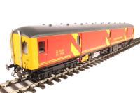 Class 128 parcels DMU 55993 in Royal Mail red