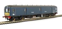 Class 128 parcels DMU M55990 in BR Blue with small yellow panels