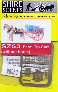 90053 Shire Scenes (SZ53) Farm Tip Cart Kit