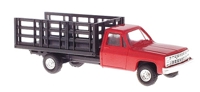 901533 Chevrolet Pickup w/Stakebed Body Red