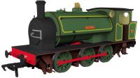Hunslet 16" 0-6-0ST 2705 'Beatrice' in lined green - as preserved