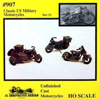 907 US Military Motorcycles Metal Kit (3)