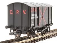 GWR Dia. V6 'Iron Mink' van 58725 in GWR GPV black