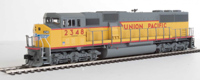 910-10312 SD60M EMD 2348 of the Union Pacific - 3-piece windshield