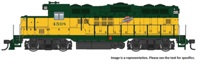 910-10406 GP9 EMD Phase II 4504 of the Chicago and North Western - chopped nose