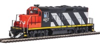 910-10415 GP9 EMD Phase II 4017 with chopped nose of the Canadian National