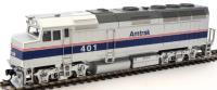 F40PH EMD Phase IV 401 of Amtrak - digital sound fitted