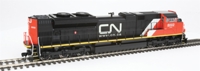 SD70ACe EMD 8021 of the Canadian National - digital sound fitted