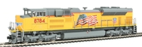 SD70ACe EMD 8784 of the Union Pacific - digital sound fitted