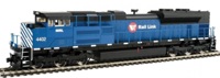SD70ACe EMD 4402 of the Montana RailLink 
