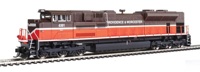 SD70ACe EMD 4301 of the Providence and Worcester - digital sound fitted