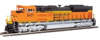 SD70ACe EMD 8431 of the BNSF - digital sound fitted