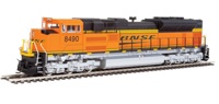 SD70ACe EMD 8490 of the BNSF - digital sound fitted