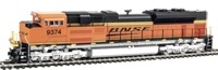 SD70ACe EMD 9374 of the BNSF - digital sound fitted