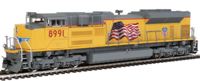 SD70ACe EMD 8991 of the Union Pacific - digital sound fitted
