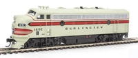 910-19912 F7A EMD 169C of the Chicago Burlington and Quincy - digital sound fitted