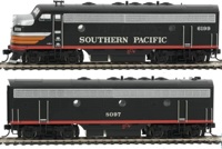 910-19917 F7 A/B EMD set 6199 & 8097 of the Southern Pacific - digital sound fitted